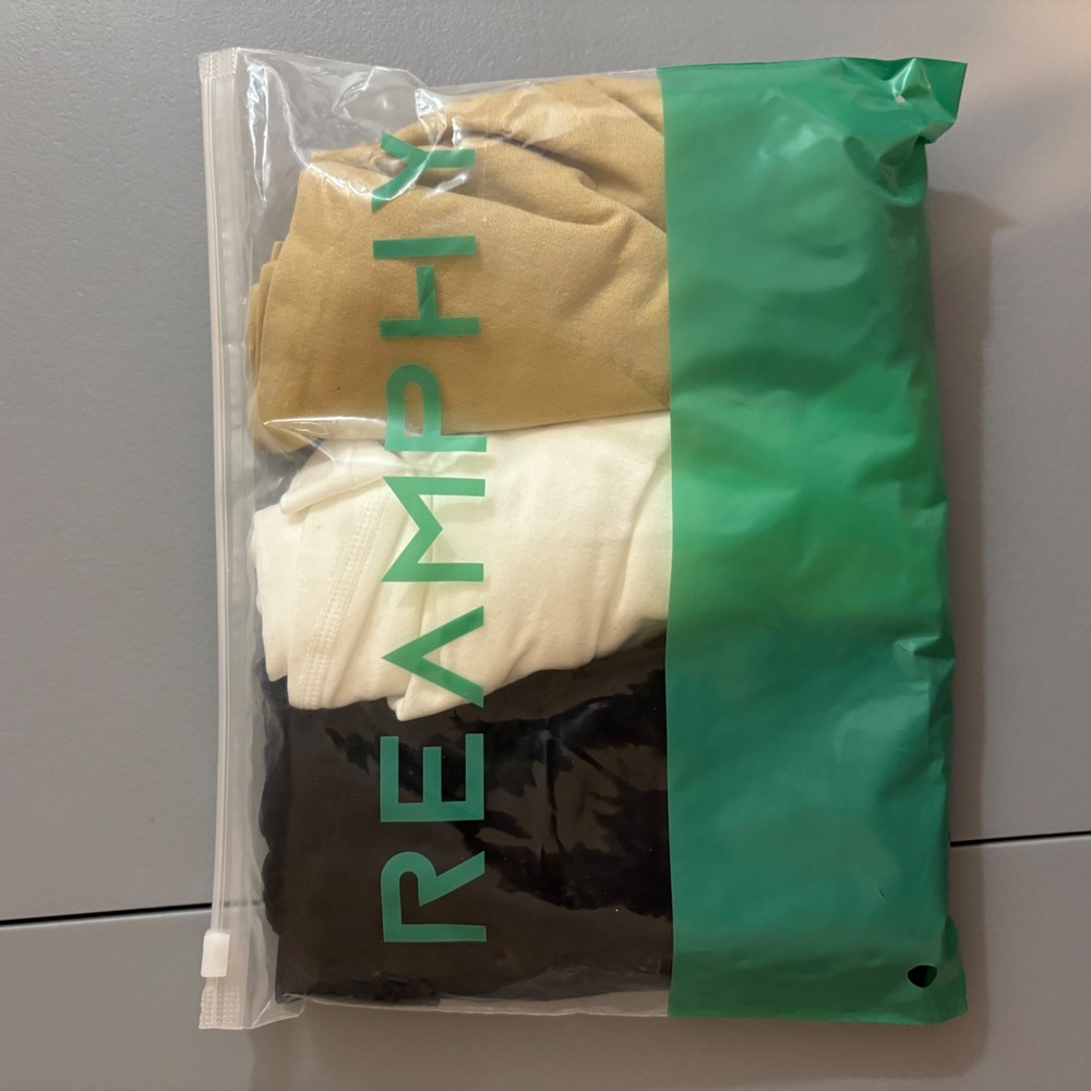 Reamphy 3 Pack Women Seamless Slip Shorts Black White Nude 2XL NEW Layer